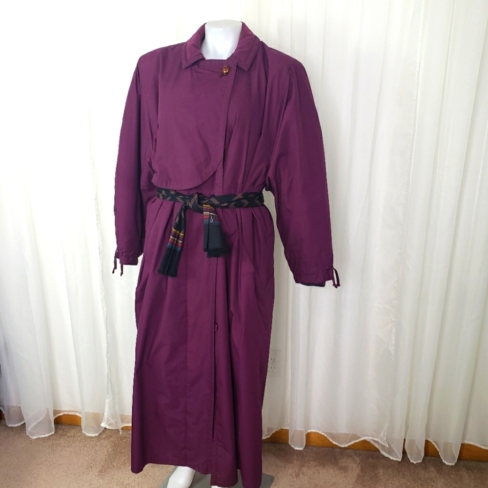 Vintage Thermaster Parka Winter Trench Coat Warm Insulated Liner 12
